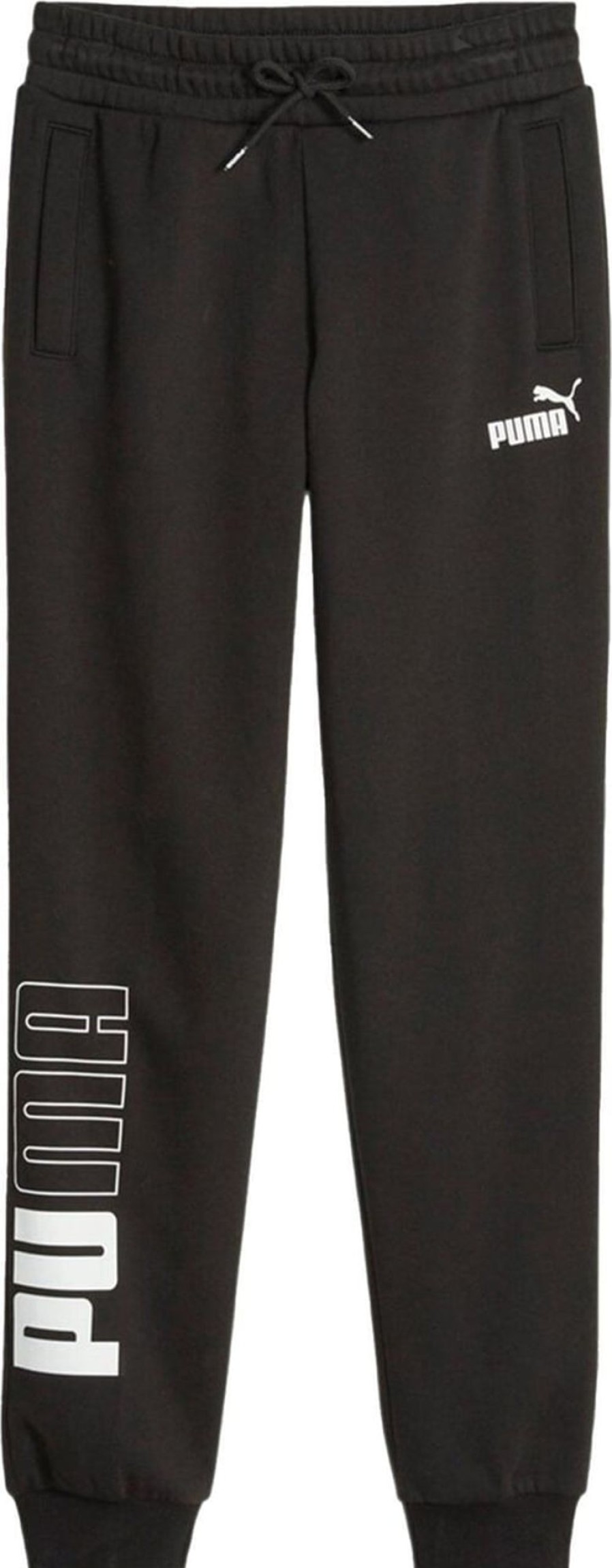 Kids Puma Broeken | Puma Pants Track Suit Kid Power Sweatpants 676430.01 Zwart