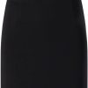 Dames Elisabetta Franchi | Elisabetta Franchi Black Mini Skirt Black Zwart