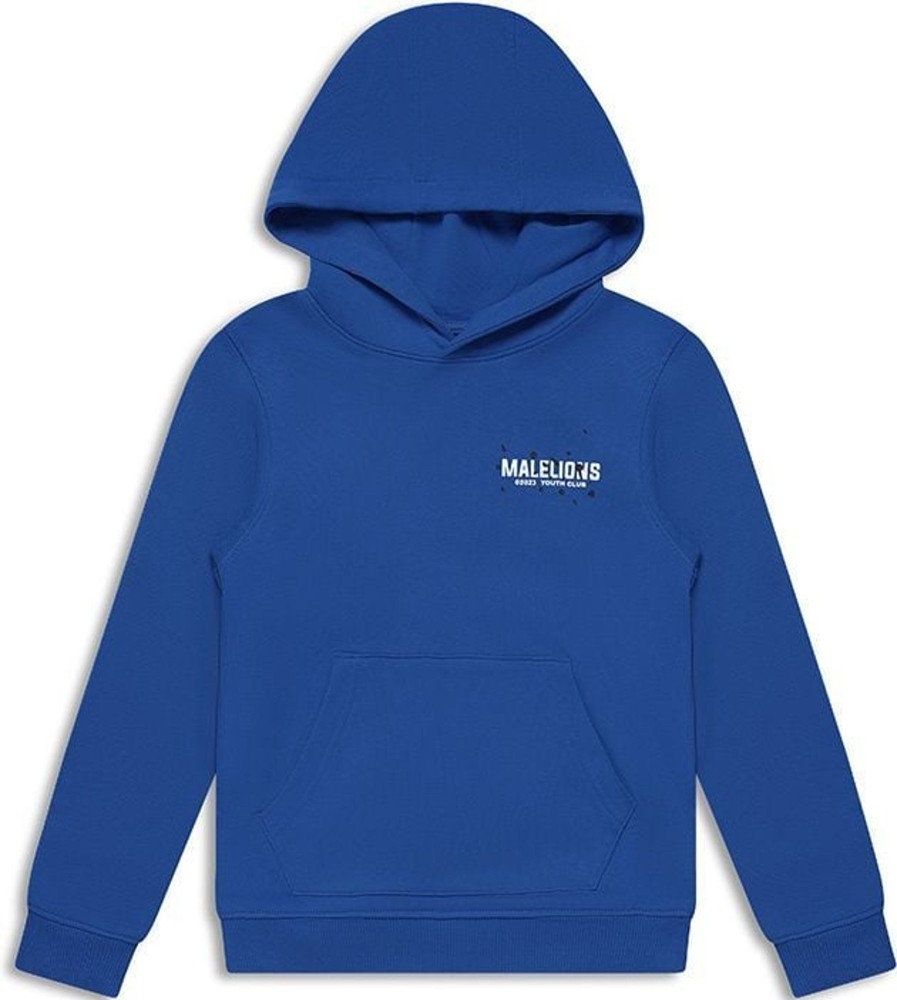 Kids Malelions Truien | Malelions Junior Youth Club Hoodie Blauw