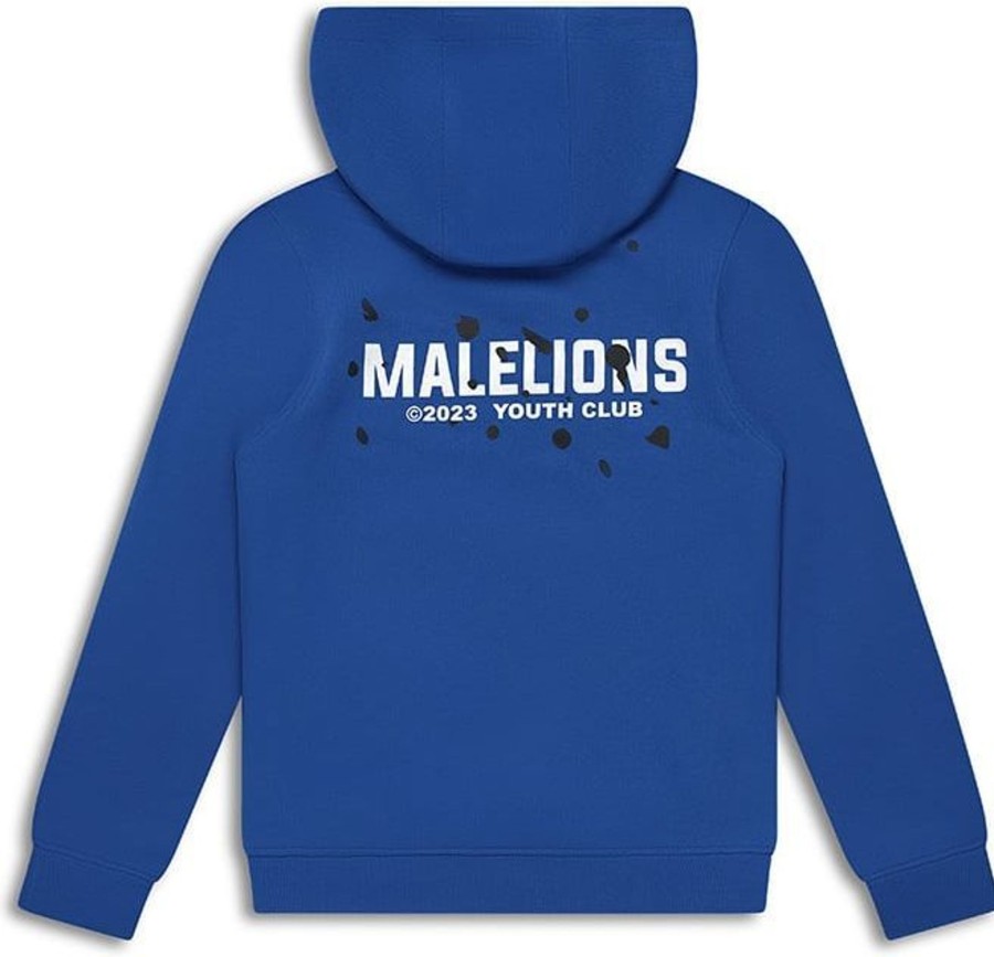 Kids Malelions Truien | Malelions Junior Youth Club Hoodie Blauw