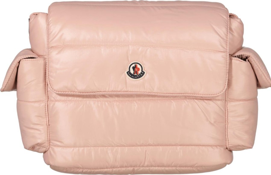 Kids Moncler Accessoires | Moncler Moncler Luiertas Licht Roze Roze