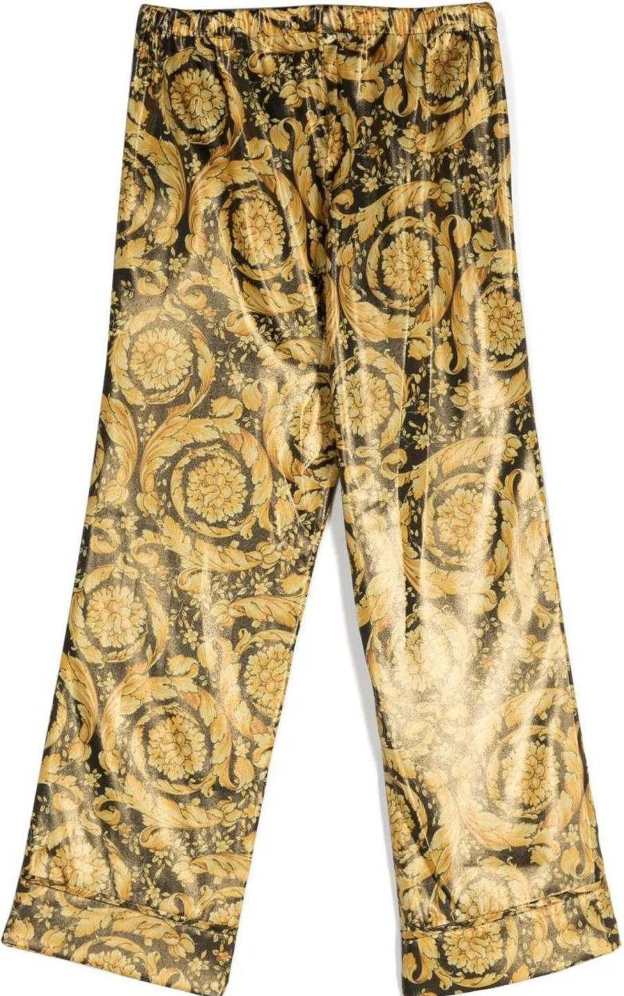 Kids Versace Broeken | Versace Informal Pant Black Zwart