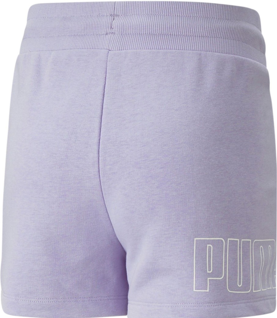 Kids Puma Shorts | Puma Shorts Kid Power High-Waist 673553.25 Blauw