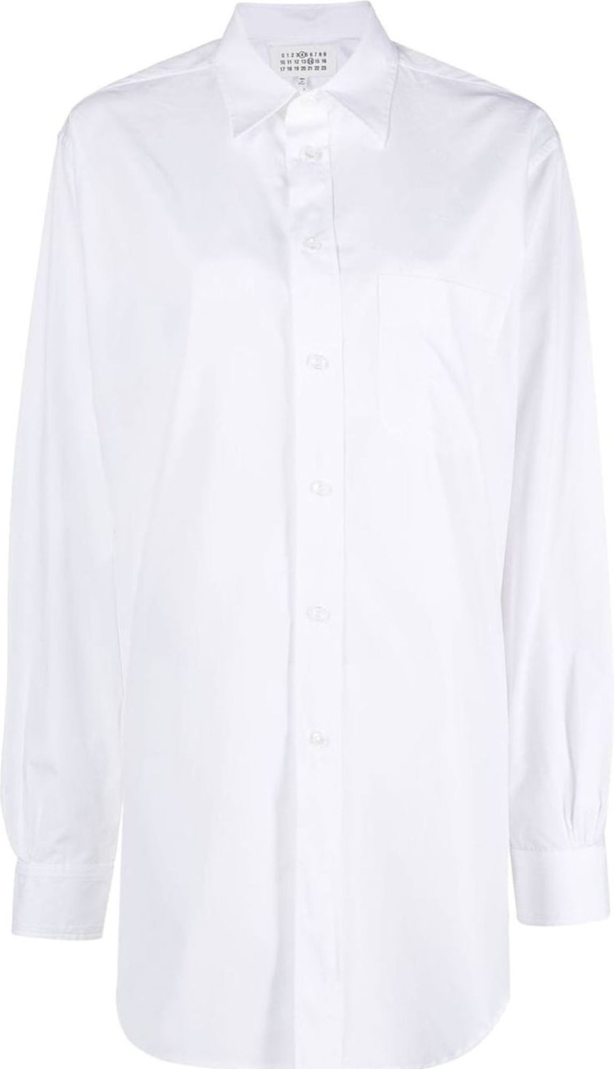 Dames Maison Margiela | Maison Margiela Shirts White Wit