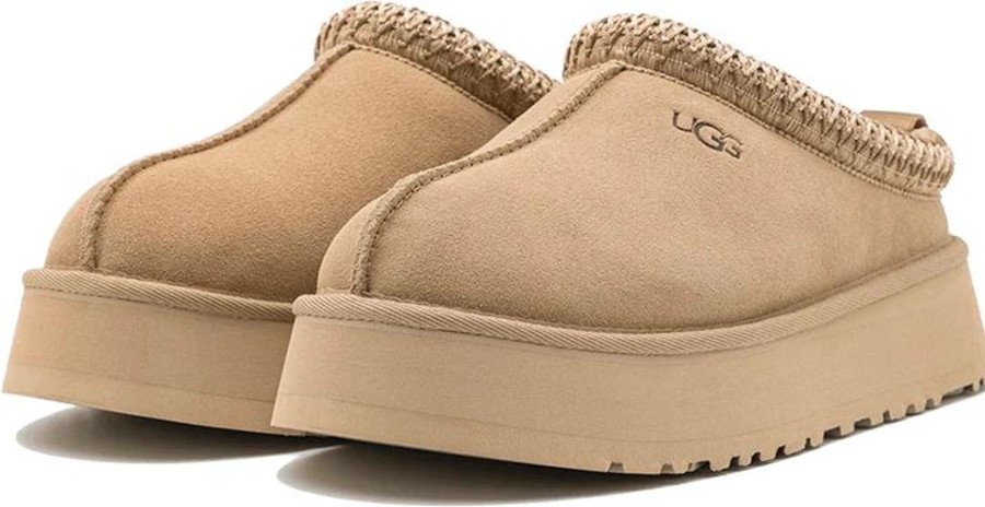 Dames UGG | Ugg Ugg Tazz Slipper Mustard Seed Beige