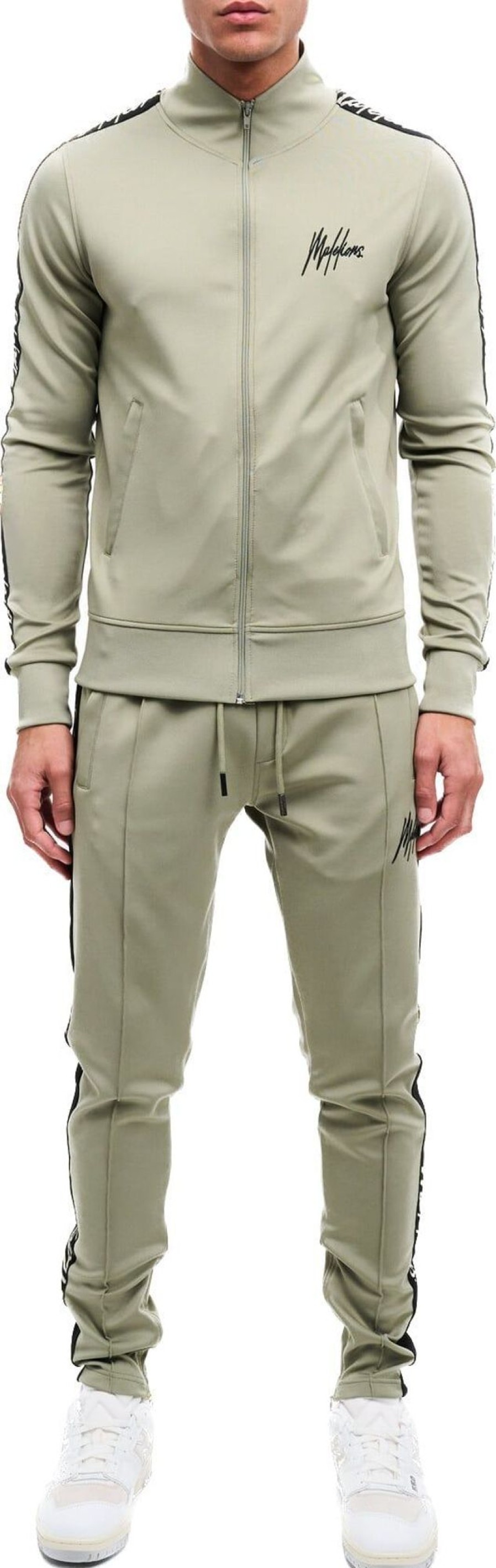 Heren Malelions | Malelions Core Trackpants - Light Green/Black Groen