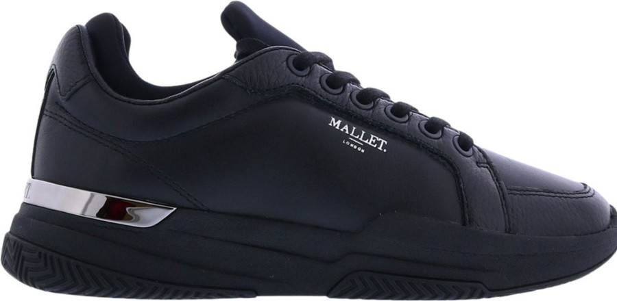 Kids Mallet Sneakers | Mallet Kids Kingsland Midnight Zwart