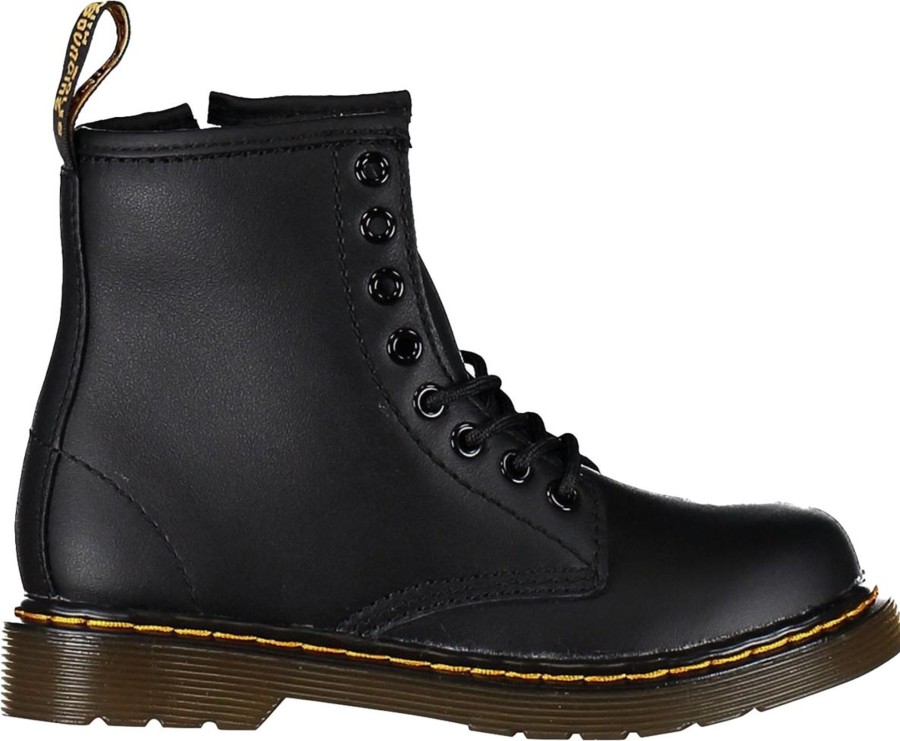 Kids Dr. Martens Laarzen | Dr. Martens Dr. Martens Kinder Unisex Laarzen Zwart Zwart