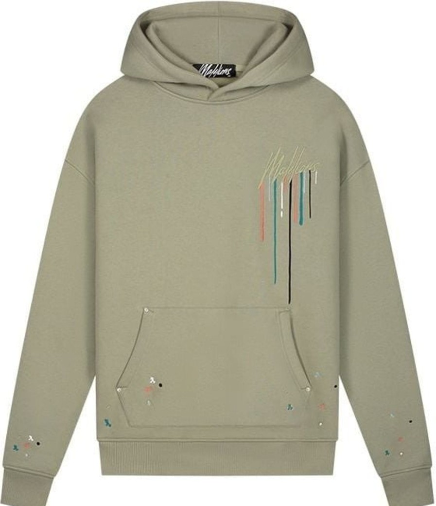 Heren Malelions | Malelions Men Painter Hoodie Groen