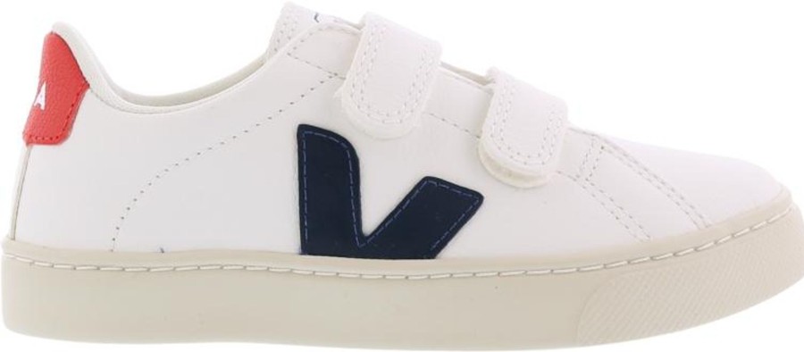 Kids Veja Sneakers | Veja Veja Esplar Velcro Wit