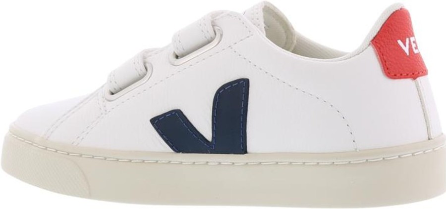 Kids Veja Sneakers | Veja Veja Esplar Velcro Wit