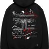 Heren JORCUSTOM | Jorcustom Artist Zipped Hoodie Black Zwart