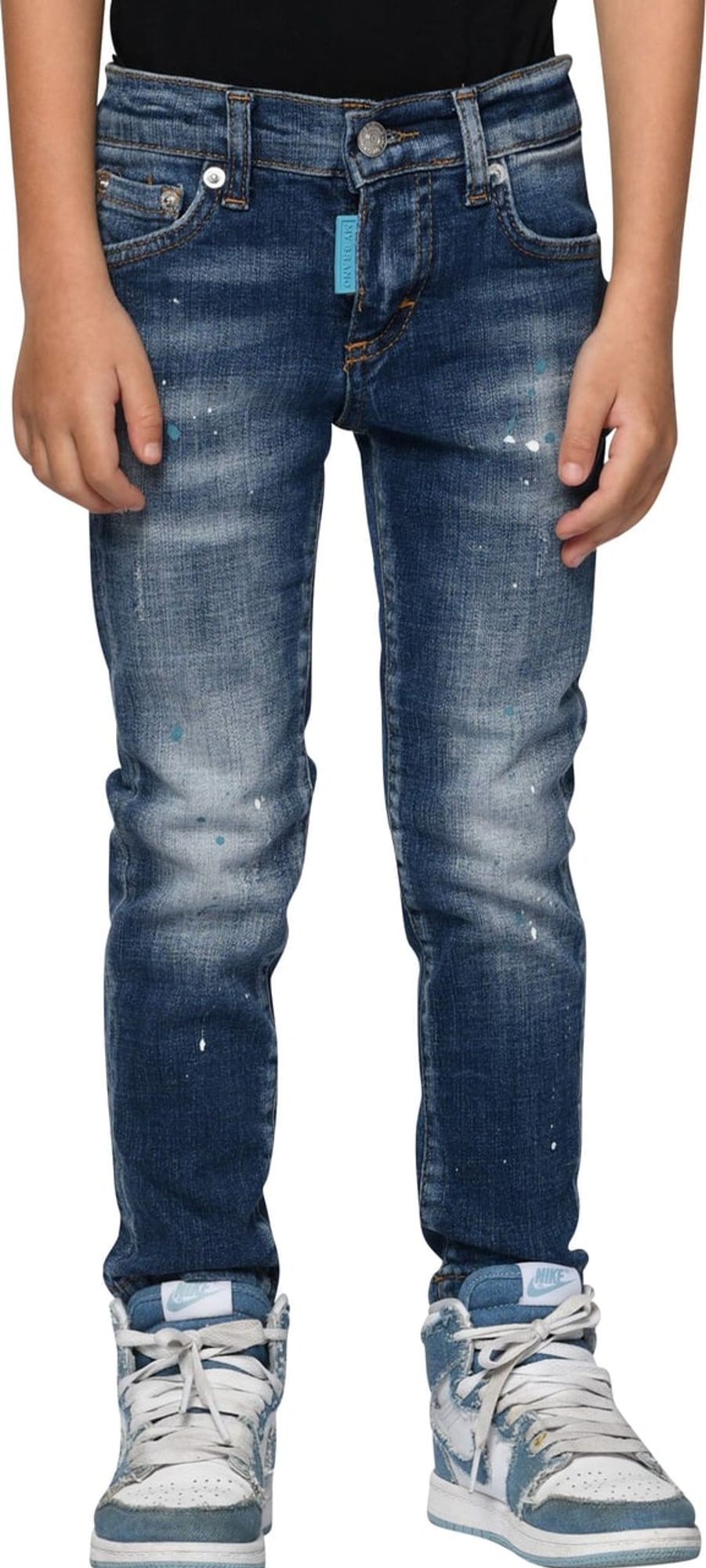 Kids My Brand Jeans | My Brand Blue Jeans Suede Light Blauw