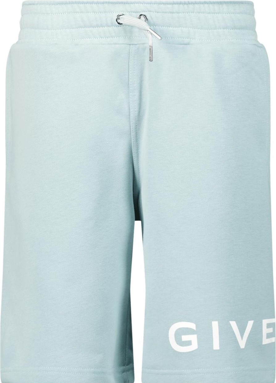 Kids Givenchy Shorts | Givenchy Givenchy Kinder Unisex Shorts Licht Groen Groen