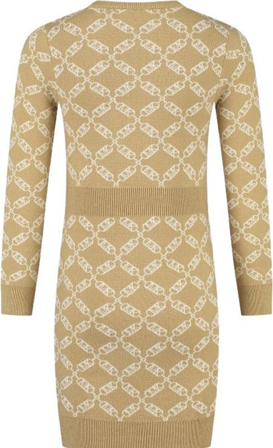 Kids Michael Kors Jurken | Michael Kors Tricot Jurk Beige