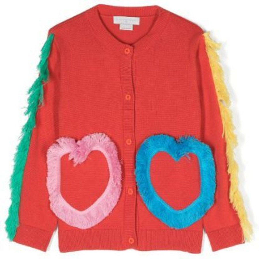 Kids Stella McCartney Truien | Stella Mccartney Sweaters Red Neutraal