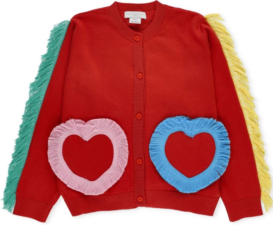 Kids Stella McCartney Truien | Stella Mccartney Sweaters Red Neutraal