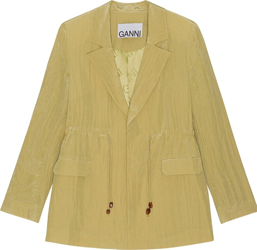 Dames Ganni | Ganni Blazers F7993 Bruin