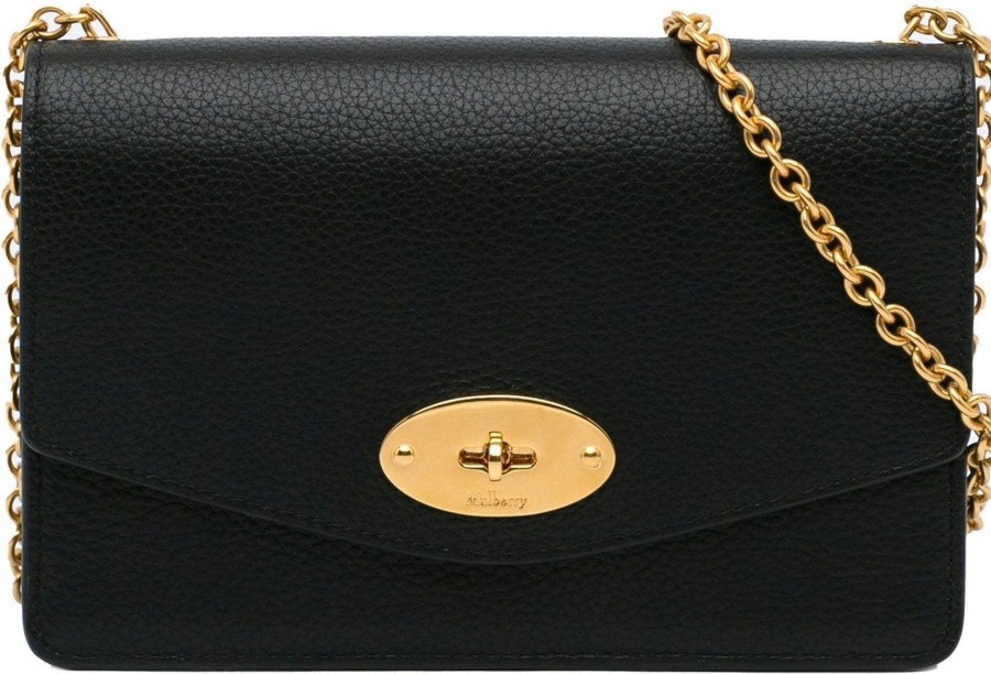 Dames Mulberry | Mulberry Darley Crossbody Bag Zwart