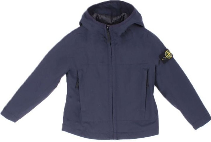 Kids Stone Island Junior Jassen | Stone Island Junior Coats Blue Blauw