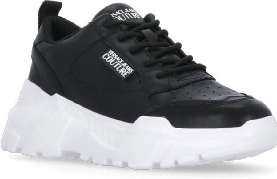 Dames Versace Jeans Couture | Versace Jeans Couture Sneakers Black Zwart