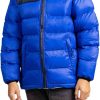 Kids Cruyff Jassen | Cruyff Puffer Winterjas Kids Blauw Blauw