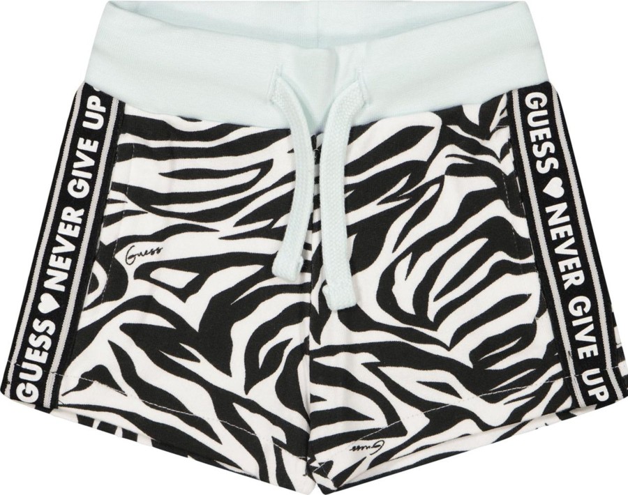 Kids Guess Shorts | Guess Guess Baby Meisjes Shorts Zwart Zwart