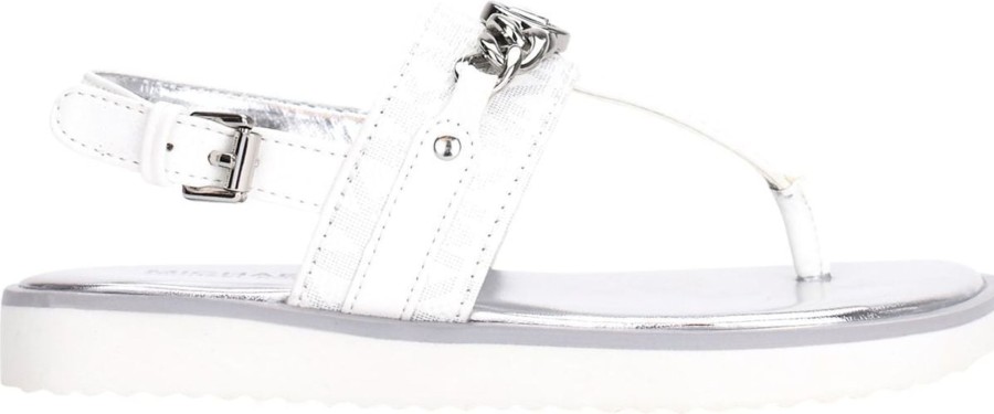 Kids Michael Kors Sandalen | Michael Kors Brandy Roxanne Sandaal White Wit