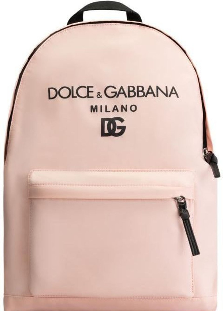 Kids Dolce & Gabbana Accessoires | Dolce & Gabbana Backpack Roze