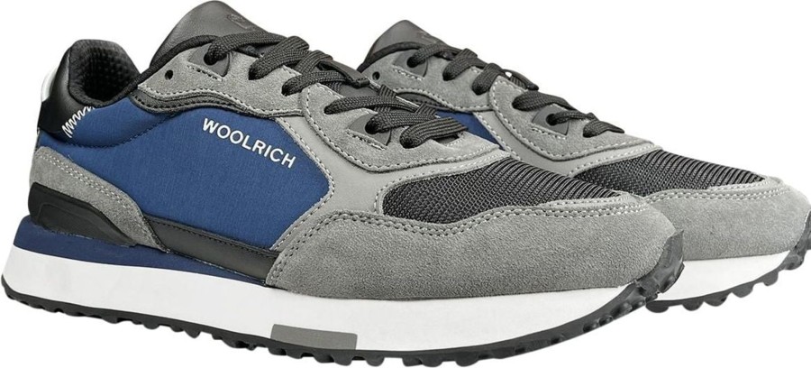 Heren Woolrich | Woolrich Sneaker Blauw Blauw