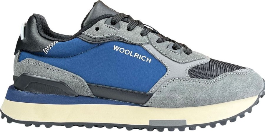 Heren Woolrich | Woolrich Sneaker Blauw Blauw