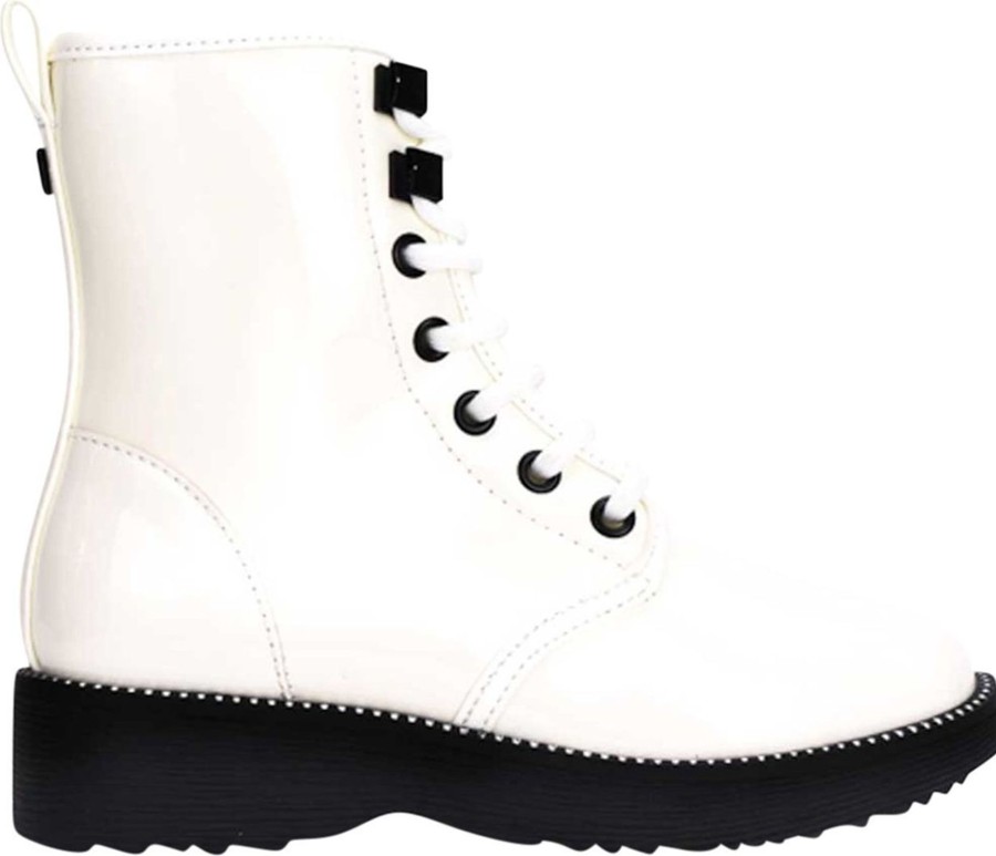 Kids Michael Kors Schoenen | Michael Kors Haskell Syre Veterboot Wit