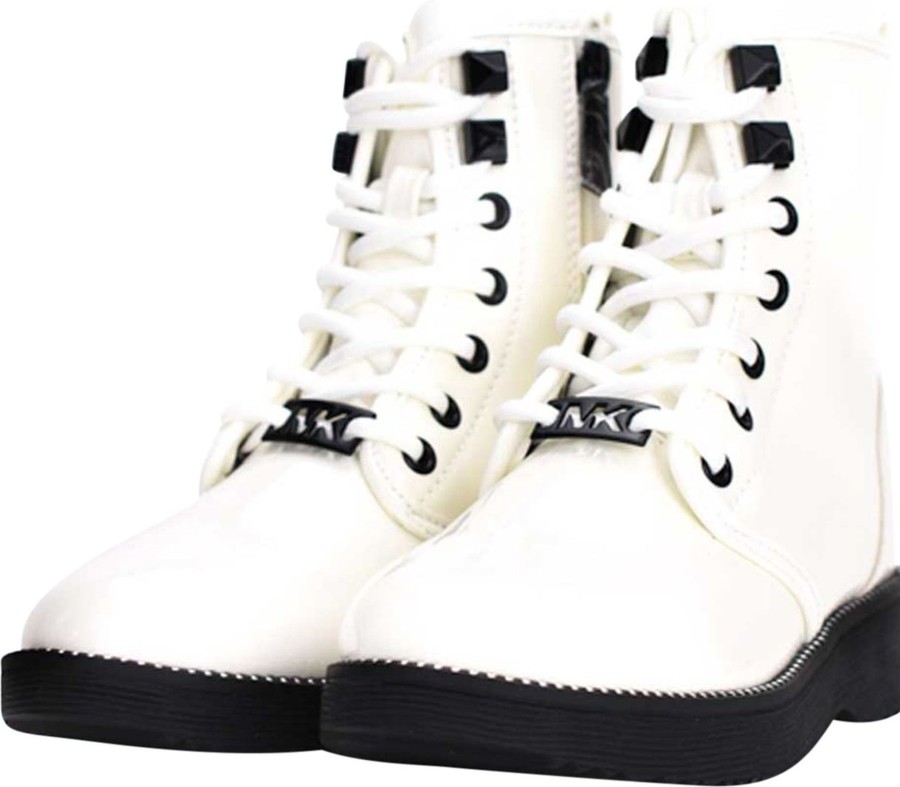 Kids Michael Kors Schoenen | Michael Kors Haskell Syre Veterboot Wit