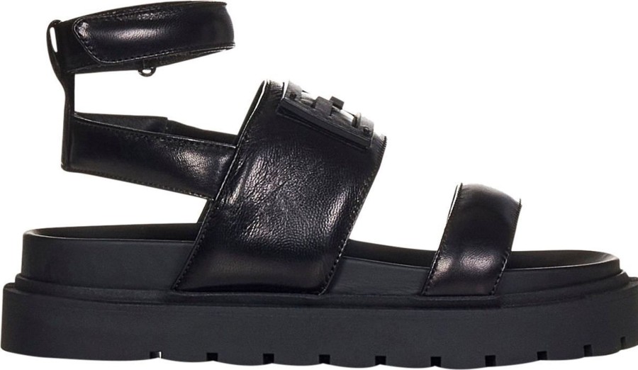 Kids Fendi Sandalen | Fendi Fendi Kids Sandals Black Zwart