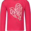 Kids Guess Shirts | Guess Guess Baby Meisjes T-Shirt Fuchsia Roze