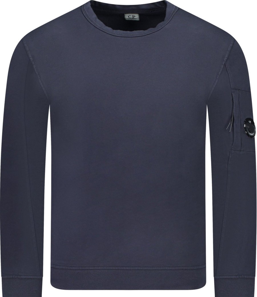 Heren CP Company | Cp Company C.P. Company Sweater Blauw Blauw