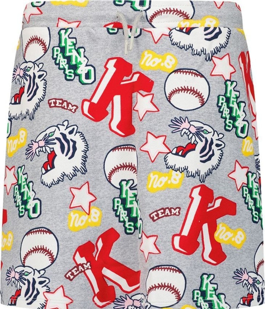 Kids Kenzo Rokken | Kenzo K13093 Kinderrokje Grijs Grijs