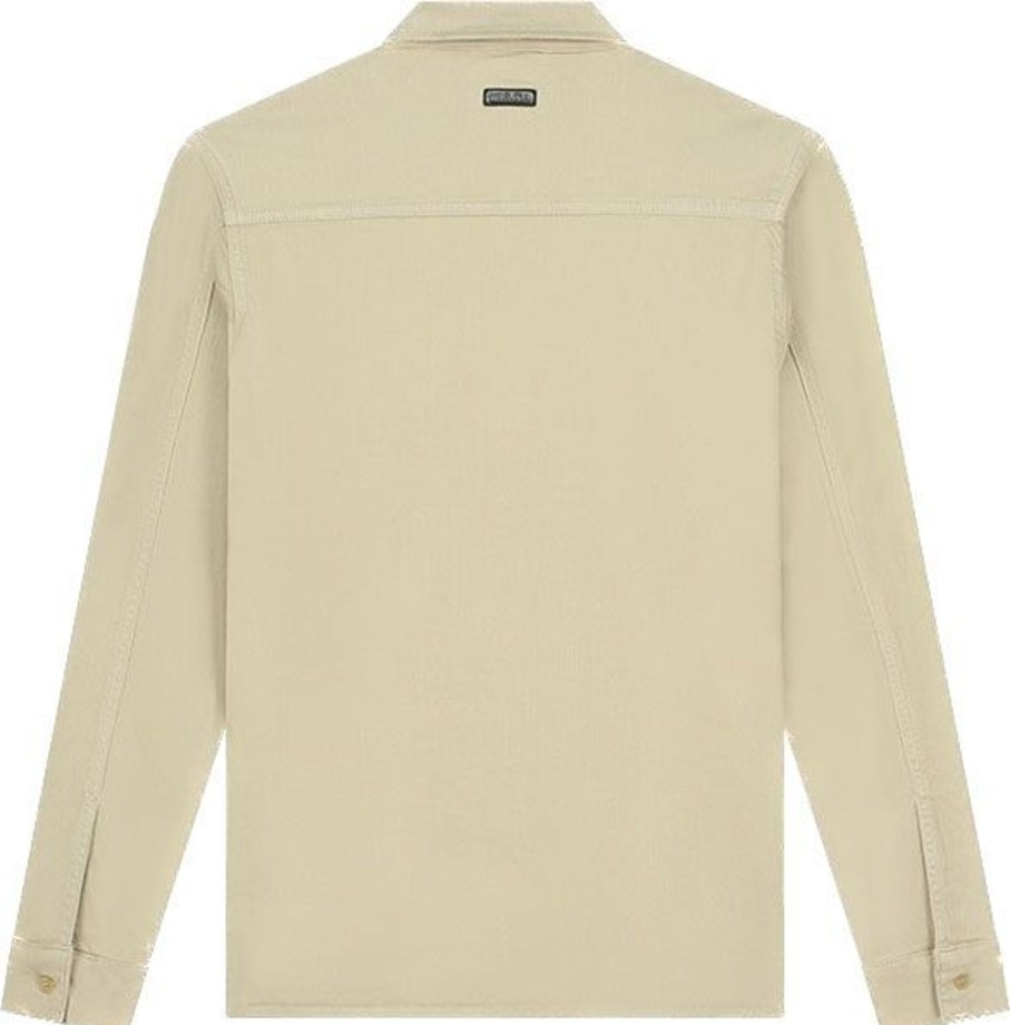 Heren Malelions | Malelions Jake Shirt - Beige Beige