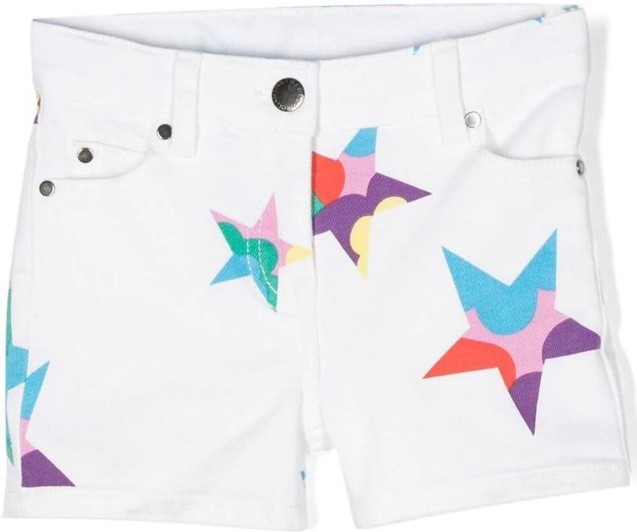 Kids Stella McCartney Shorts | Stella Mccartney Short White Wit