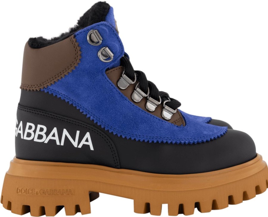 Kids Dolce & Gabbana Laarzen | Dolce & Gabbana Dolce & Gabbana Kinder Jongens Laarzen Blauw Blauw