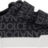 Kids Dolce & Gabbana Sneakers | Dolce & Gabbana Dolce & Gabbana Kinder Meisjes Sneakers Zwart Zwart