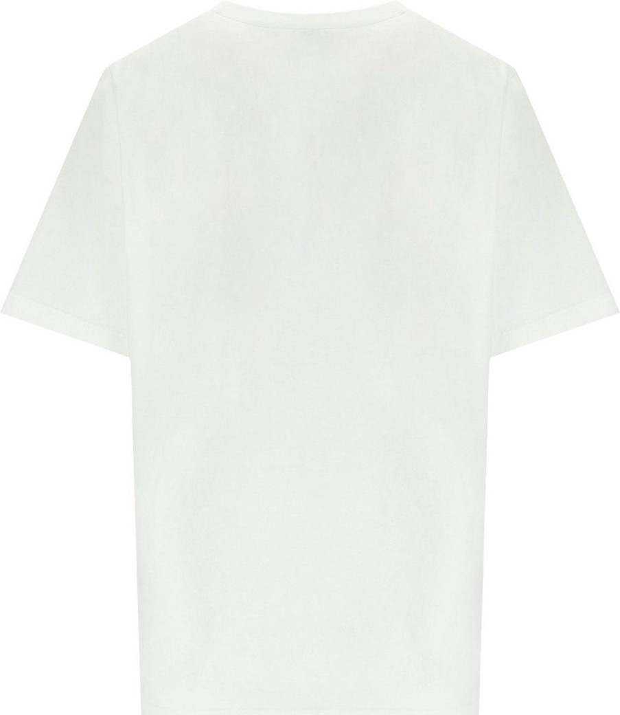 Dames Dsquared2 | Dsquared2 Hilde Doll Easy Fit White T-Shirt White Wit