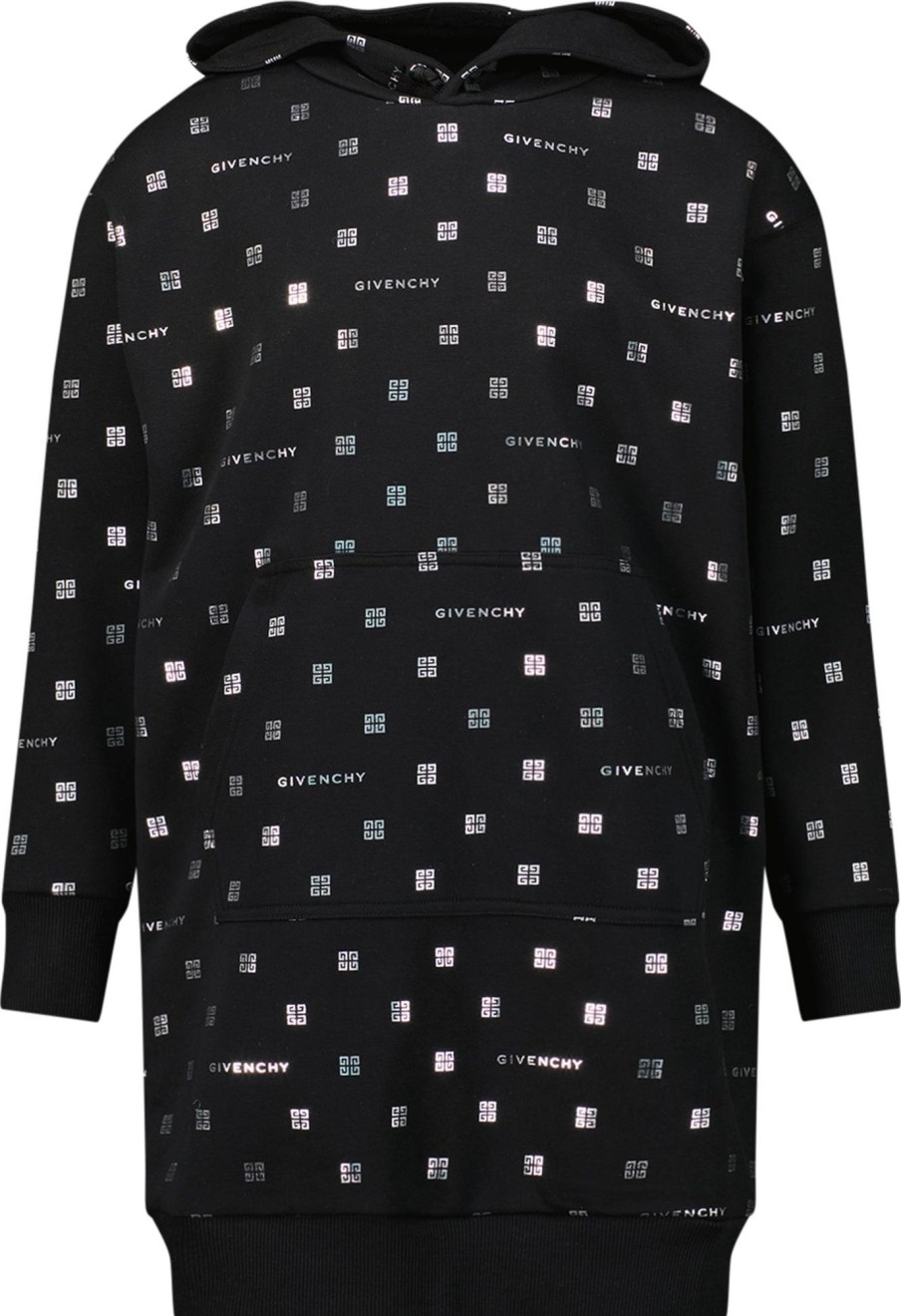 Kids Givenchy Jurken | Givenchy Givenchy Kinder Meisjes Jurk Zwart Zwart