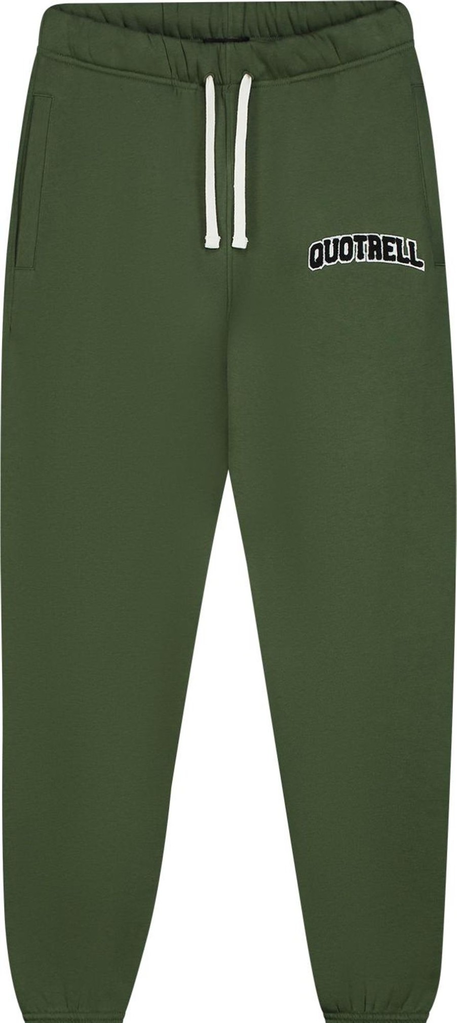 Heren Quotrell | Quotrell University Pants | Army Green/White Groen