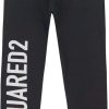 Kids Dsquared2 Broeken | Dsquared2 Logo Sweatpants Zwart