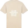 Heren Quotrell | Quotrell La Vie T-Shirt | Oat/Off White Wit