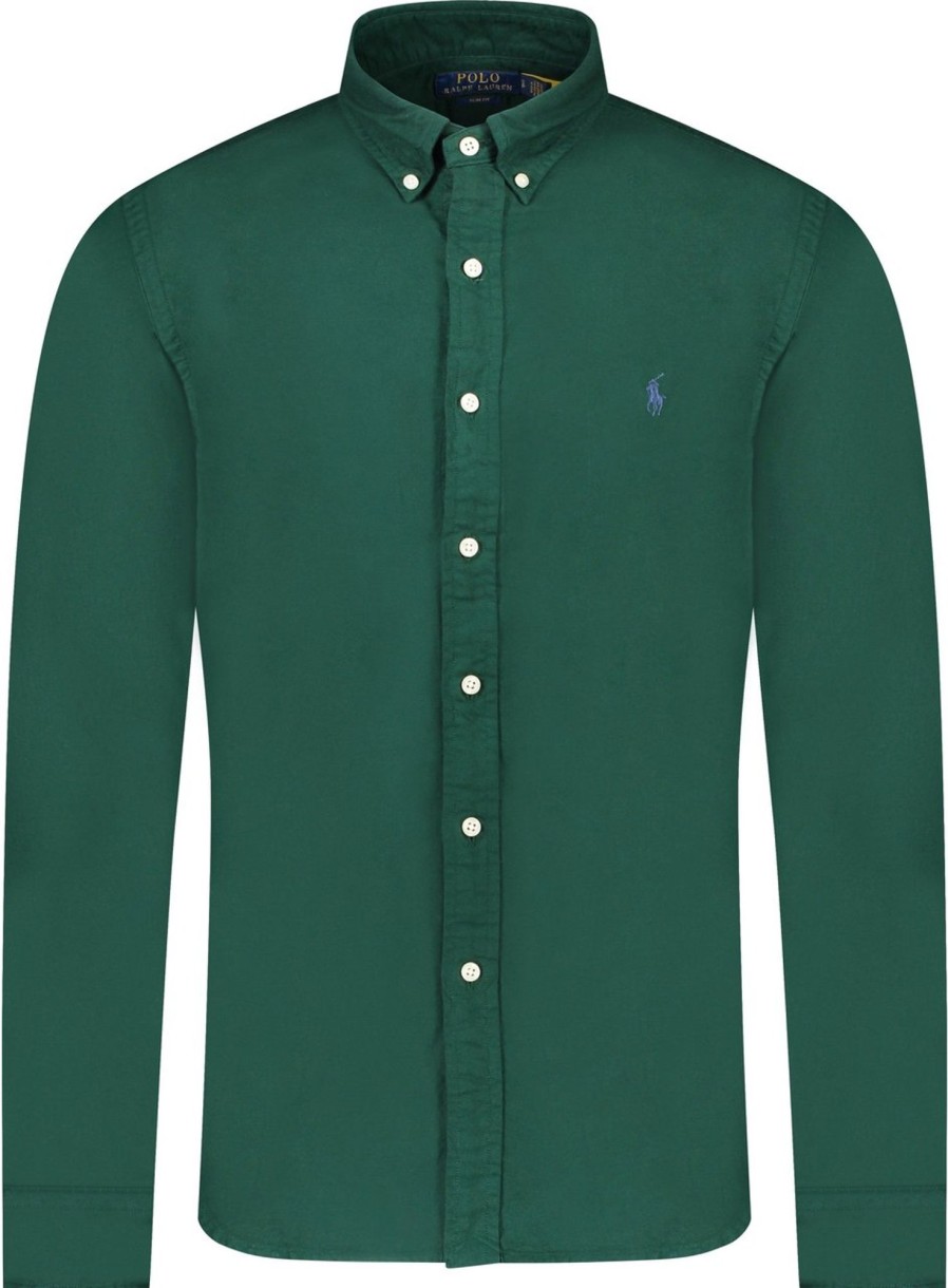 Heren Ralph Lauren | Ralph Lauren Polo Overhemd Groen Groen