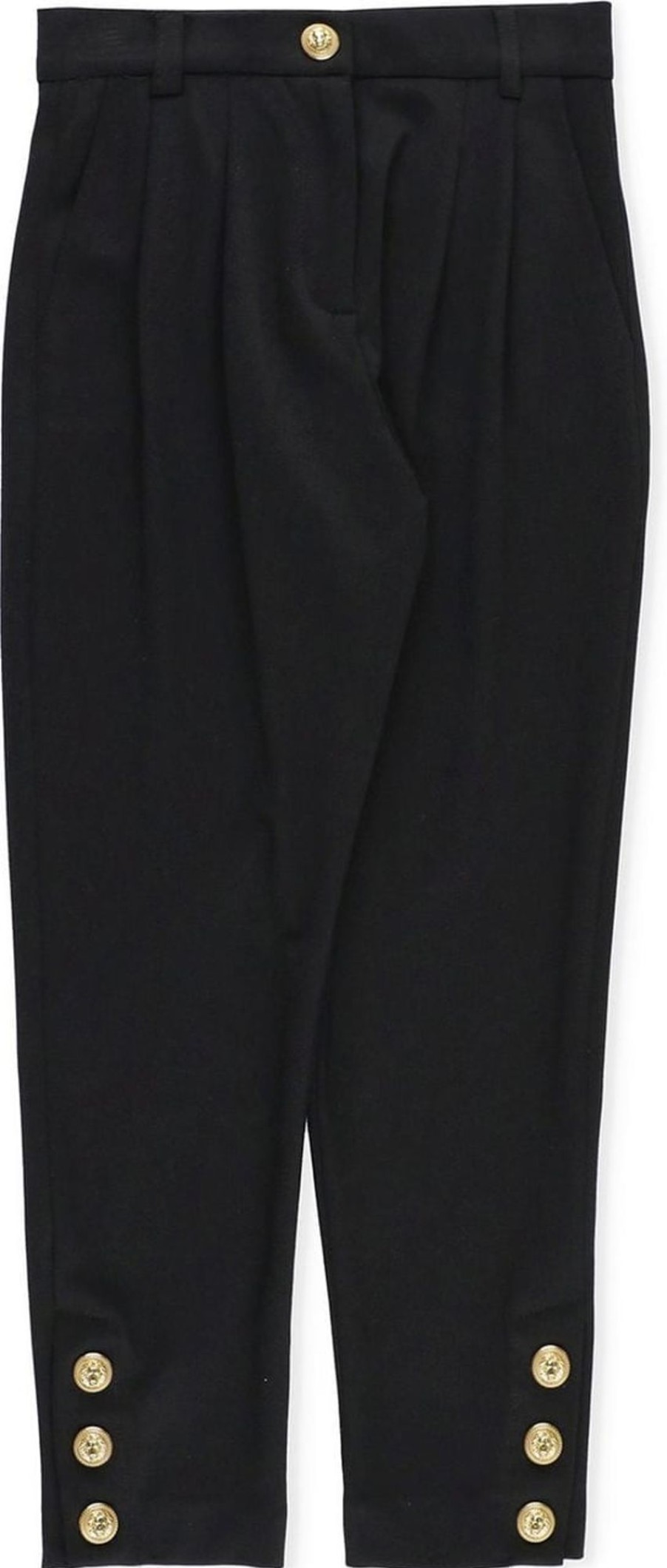 Kids Balmain Broeken | Balmain Trousers Black Zwart