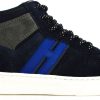 Kids HOGAN Sneakers | Hogan Hi Top Sneaker Junior Blauw Blauw