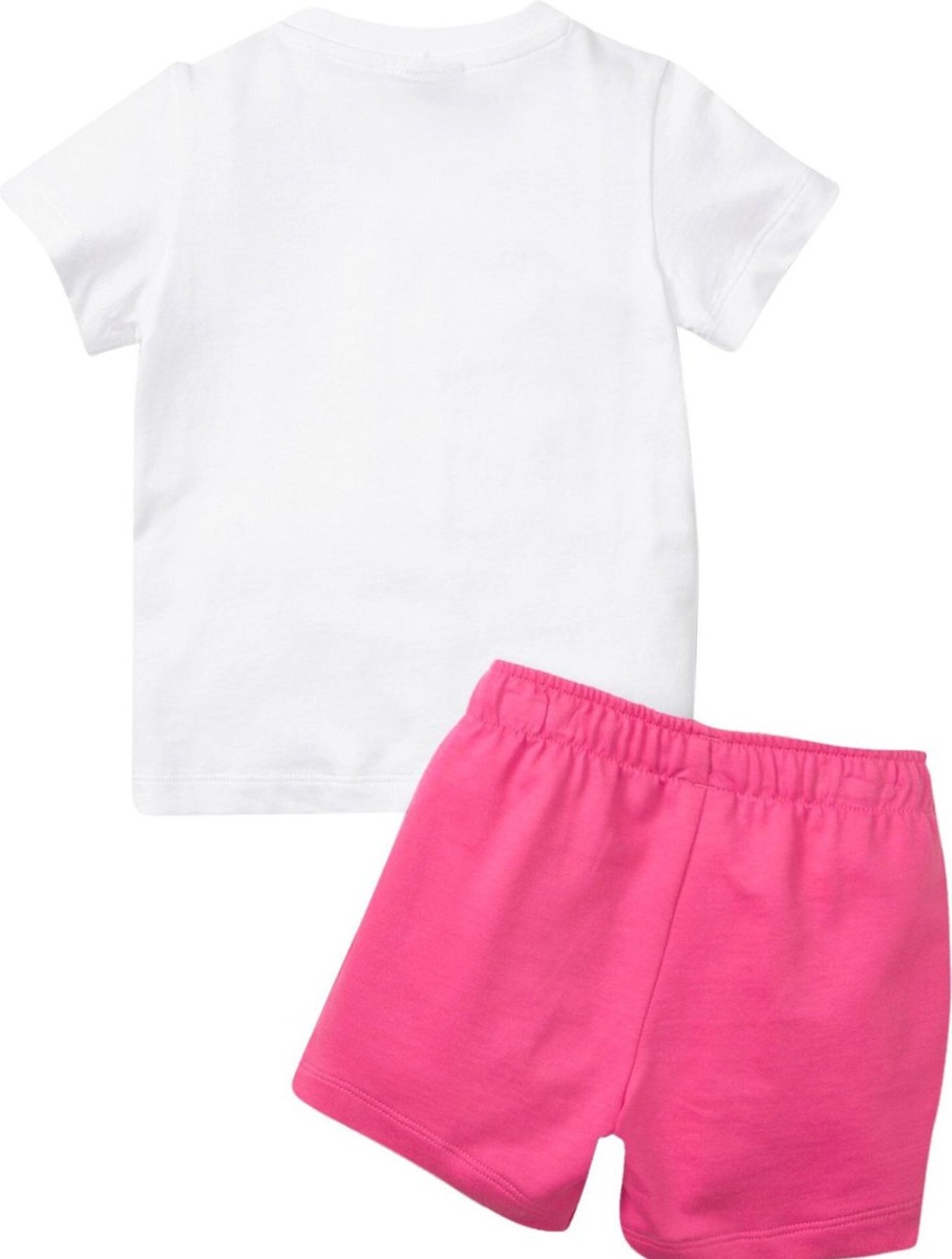 Kids Puma Sets | Puma Suit Kid Minicats Tee & Shorts Set 845839.52 Divers